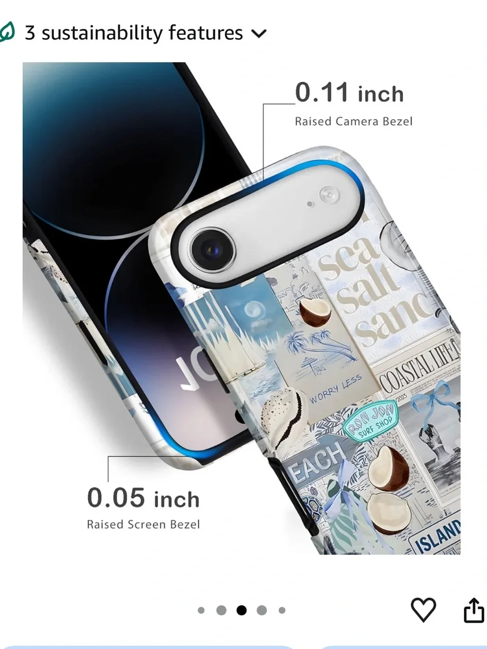 iPhone Air Summer Beach Collage Case